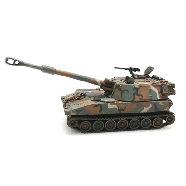 US M109 A2 Merdc 1:87 Ready-Made, Painted