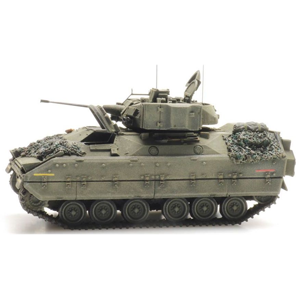 US M3 CFVbradley Forest Green Combat Ready 1:87 Ready-Made, Painted