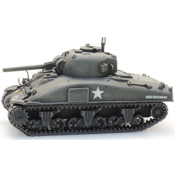 US M4A1 Sherman Train Load 1:87 Ready-Made, Painted