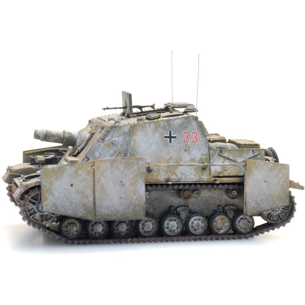 WM Sturmpanzer IV Brummbar Winter 1:87 Ready-Made, Painted