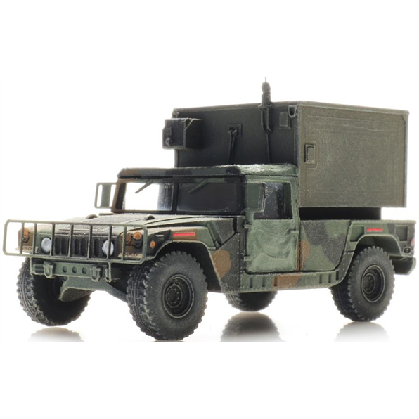 Humvee Camo Shelter TK-HQ Unit (US) Ready-Made, Painted