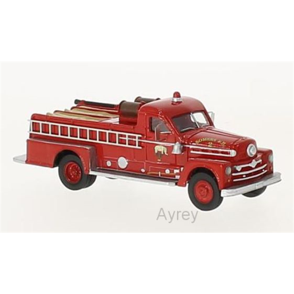 Seagrave 750 Fire Engine Red 1958