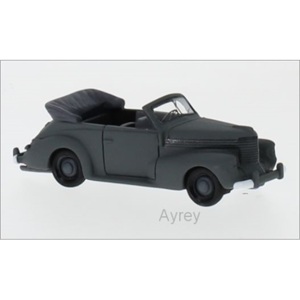 Opel Kapitan Cabriolet Matt Grey Wehrmacht 1940