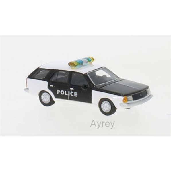Renault 18 Break White/Black Police 1978