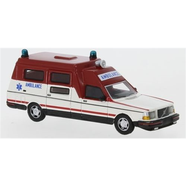 Volvo 265 Ambulance weiss, rot, 1985,