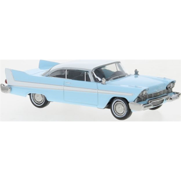 Plymouth Fury Light Blue/White 1958