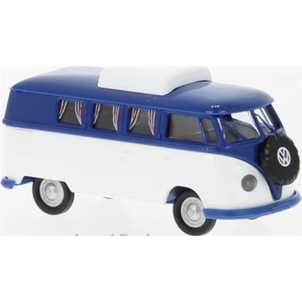 VW T1b Camper Blue/White 1960