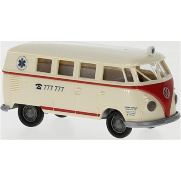 VW T1b Station Wagon Ambulanz Aicher 1960