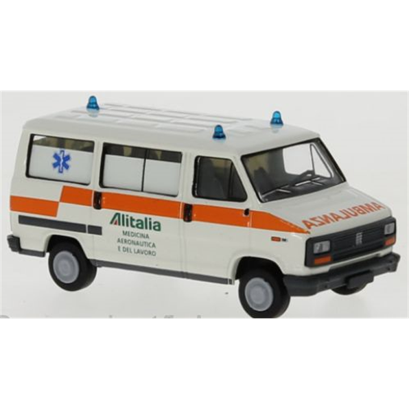 Fiat Ducato Bus Ambulance Alitalia 1982