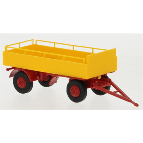 Trailer Cola-Plank Bed Yellow/Red 1955
