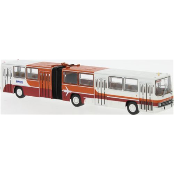 Ikarus 280.02 Articulated White/Red Malev (H) 1985