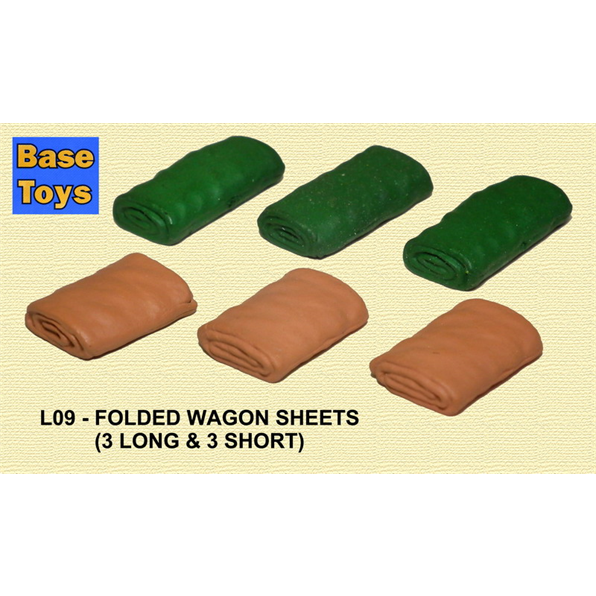 Folded Wagon Sheets (3 Short and 3 Long)