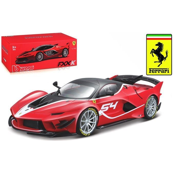 Ferrari Fxx K Evoluzione Signature #54 Red
