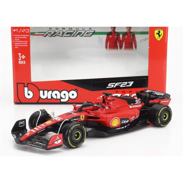Ferrari F1 #16 Charles Leclerc 2023 Season Car card box