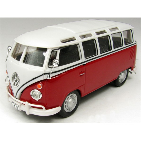 VW T1 Samba Bus 1962 - Red/White