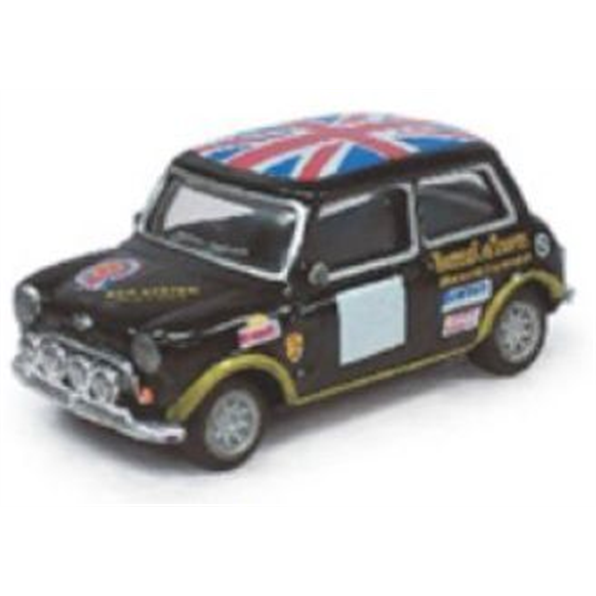 Mini Cooper - Racing, Black with Union Jack Roof