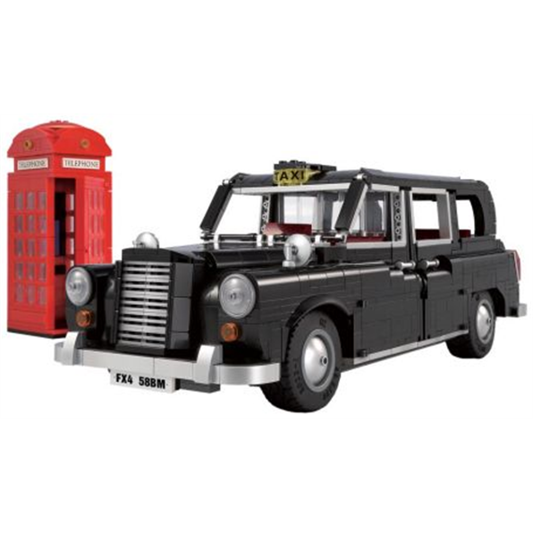 London Taxi and Telephone Box w/RC Function Brick Builder (1871 pcs)