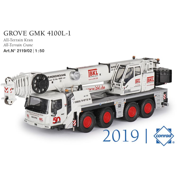 GROVE GMK 4100L-1 All-Terrain Crane BKL