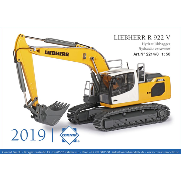 LIEBHERR R 922 V Hydraulic excavator