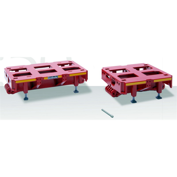 Goldhofer Lift Centre 2-Axle and 3-Axle Suitable for Module 98019 (Red)