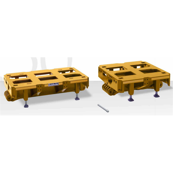 Goldhofer Lift Centre 2-Axle and 3-Axle Suitable for Module 98019 (Yellow)