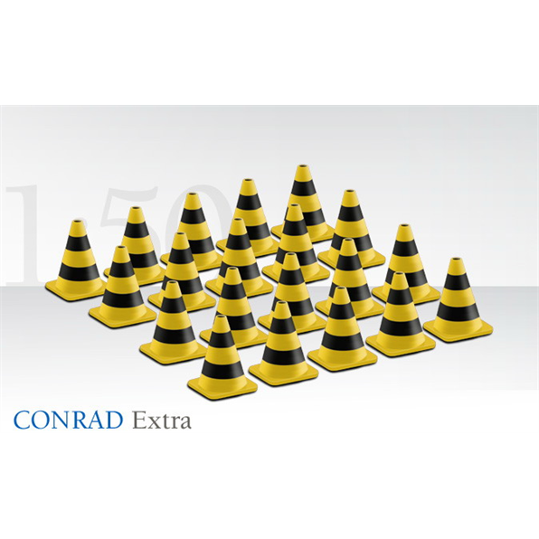 Traffc Cones Yellow/Black
