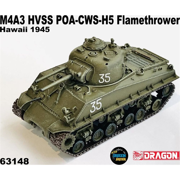 M4A3 HVSS POA-CWS-H5 Flamethrower Hawaii 1945