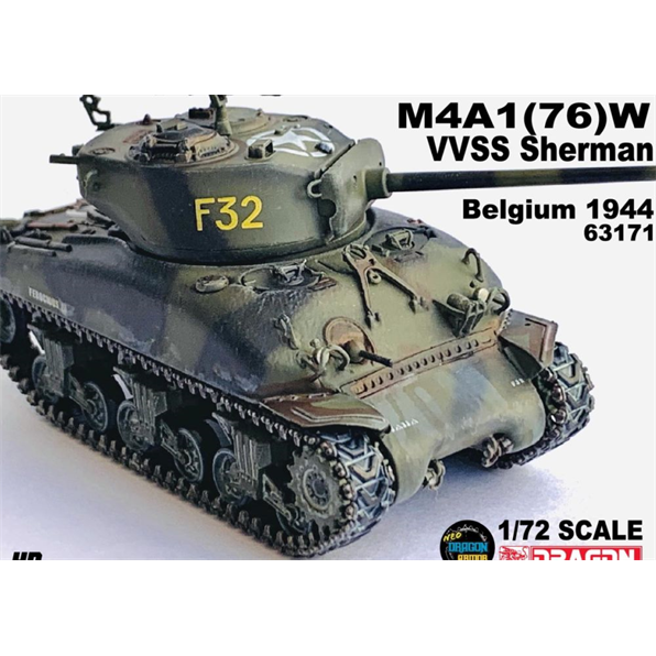 M4A1 (76)W VVSS Sherman Belgium 1944