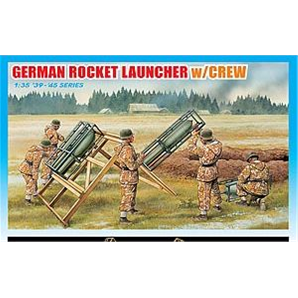 German Rocket Laucher w/Crew