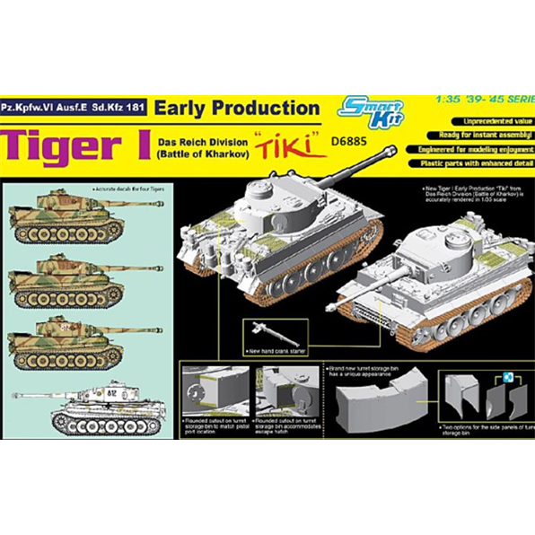 Tiger I Early Production Tiki Das Reich Division (Battle of Kharkov)