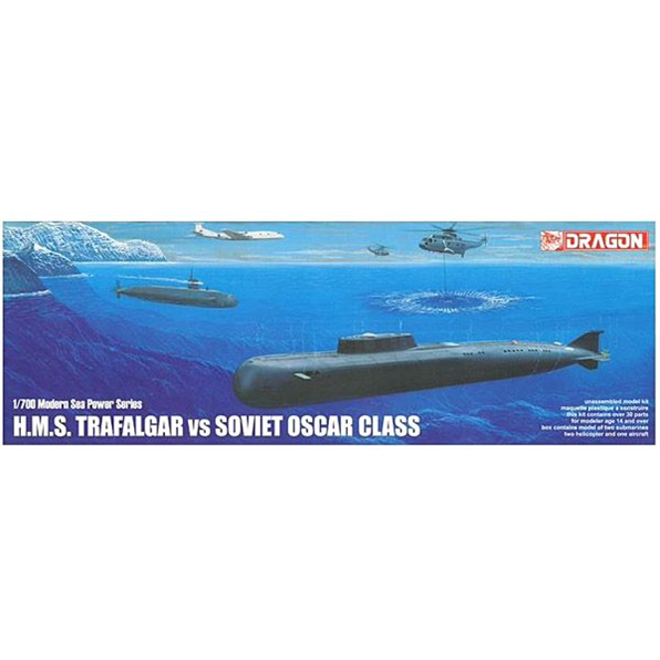 HMS Trafalgar vs Soviet Oscar Class