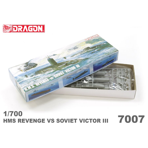 HMS Revenge vs Soviet Victor 111