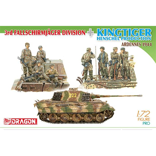 King Tiger and 3rd Fallschirmjager Division