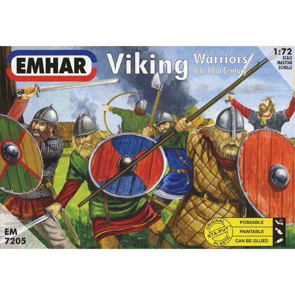 Vikings (12 poses, 50 figures)