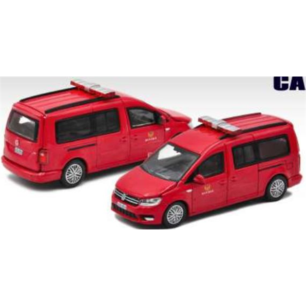 VW Caddy Maxi 1st Special Edition Fire Command Car Red #21