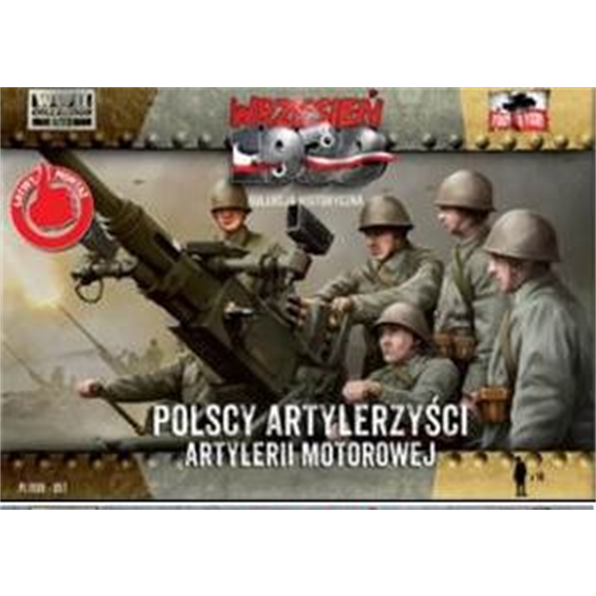Polish AA artillery crew