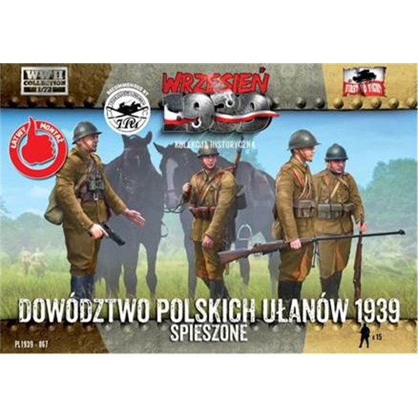 Polish Uhlans Headquarters on Foot (Officers)