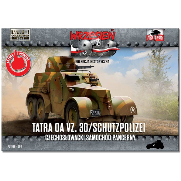 Czechoslovak armored car Tatra OA vz.  30/Schutzpolizei