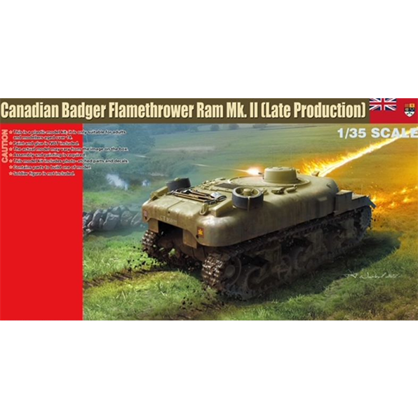 Canadian Badger Flamethrower Ram MK. II (Late Production)