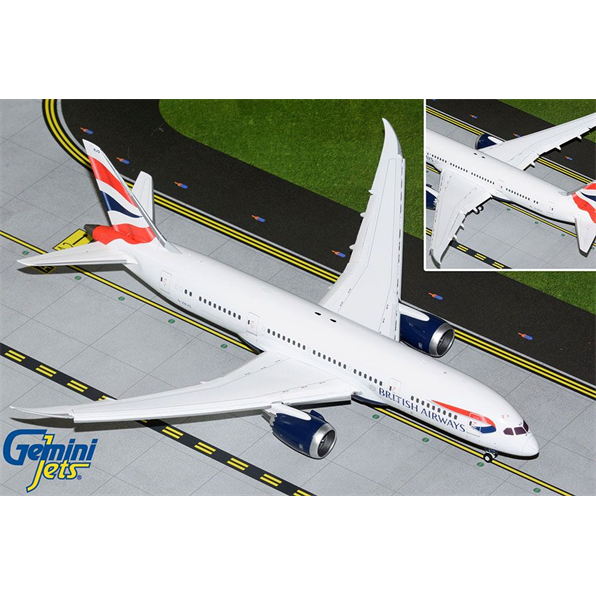 Boeing B787-8 British Airways G-ZBJG (Flaps Down)