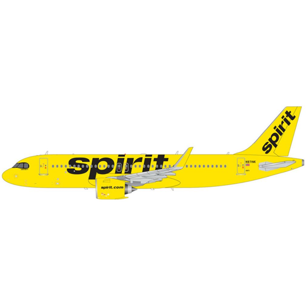 Airbus A320 NEO Spirit Airlines N971NK New Livery