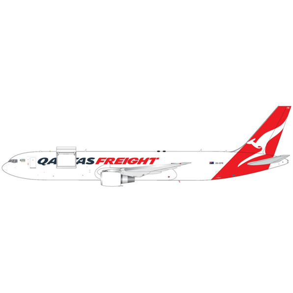 Boeing B767-300ERF Qantas Freight VH-EFR Interactive Series