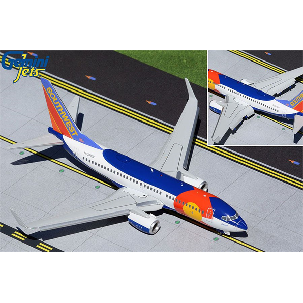 Boeing B737-200 Southwest Airlines Colorado One Flaps Down