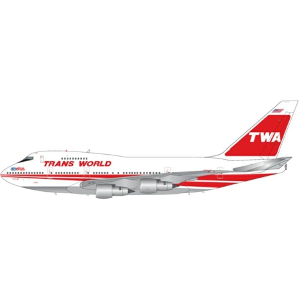 Boeing B747SP Trans World Airlines (TWA) N58201 'Boston Express' Flaps Down