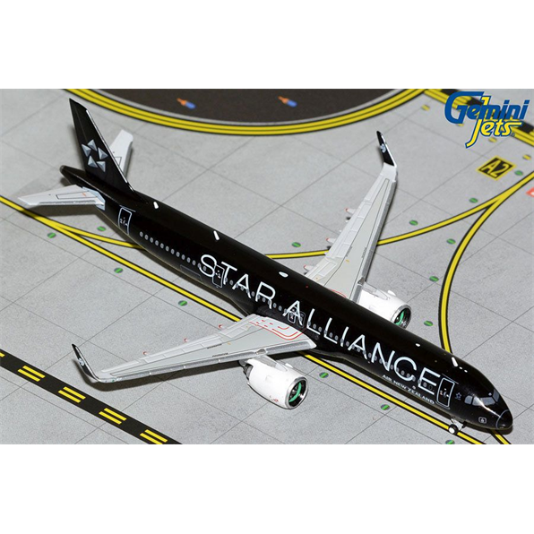 Airbus A321 NEO Air New Zealand ZK-OYB Star Alliance Livery