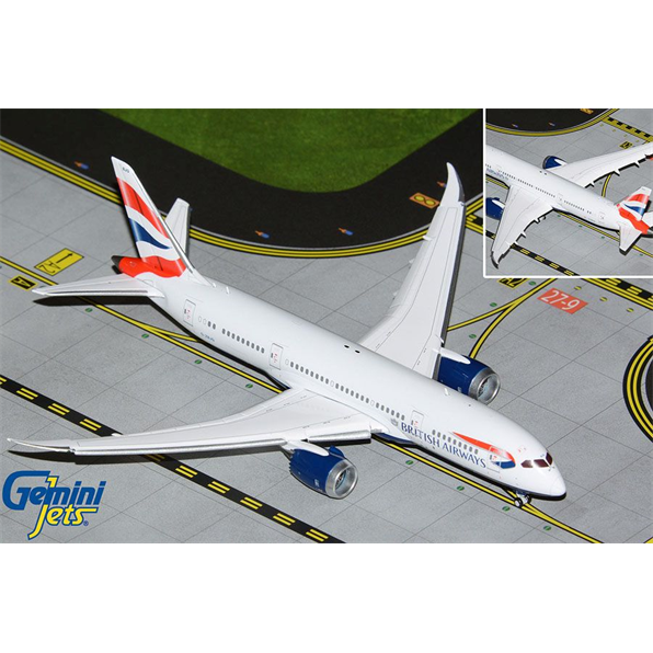 Boeing B787-8 British Airways G-ZBJG Flaps Down