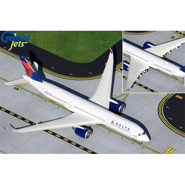 Airbus A350-900 Delta Airlines N502DN The Delta Spirit Flaps Down