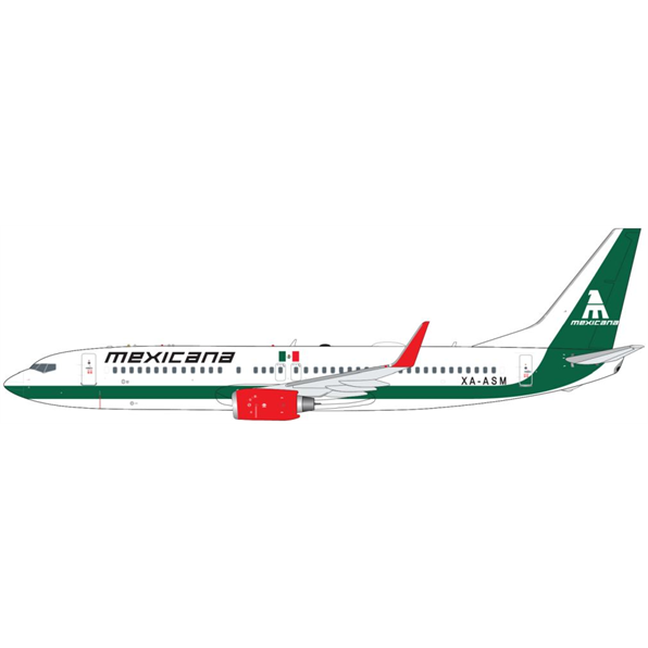 Boeing B737-800W Mexicana XA-ASM