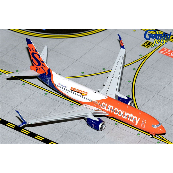 Boeing B737-800S Sun Country Airlines N842SY 40 Years of Flight