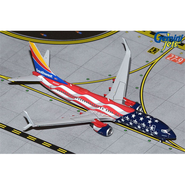 Boeing B737-800 Southwest Airlines N500WR Freedom One